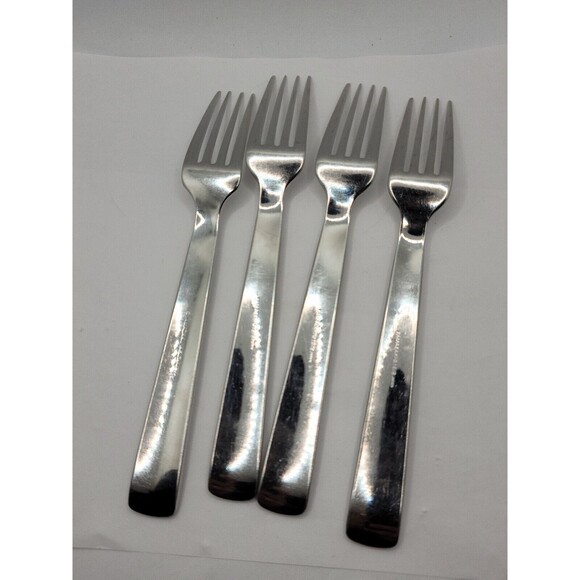 Regalia Design Yamakazi 18/8 Japan Stainless Steel Set of 4 Dinner Forks - Picture 2 of 5